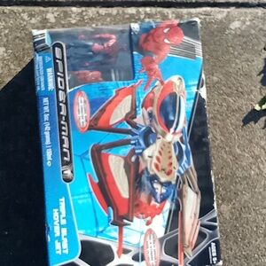 Spider-Man triple blast hover jet Hasbro marvel comics hoverjet boy toy